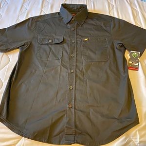 CRAFTSMAN Men's Teflon Stain Short Sleeve Shirt M